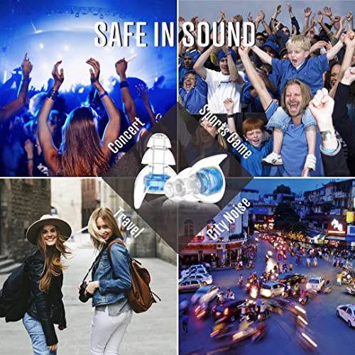 High Fidelity Concert Ear Plugs, Hearprotek Noise Reduction Music Earplugs, H...