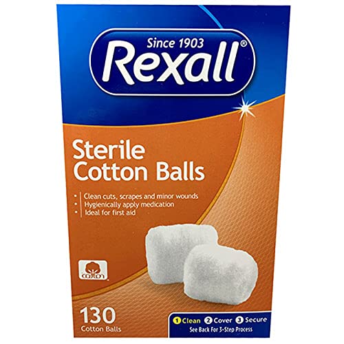 REXALL STERILE Cotton Ball 130CT