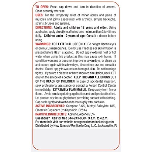 Heet Triple Action Pain Relieving Formula (1)