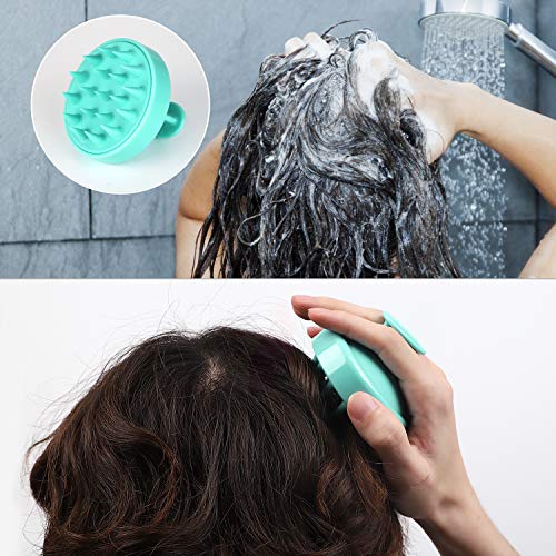 2-Pack Hair Scalp Massager Shampoo Brush, Heeta Wet and Dry Hair Scalp Brush ...