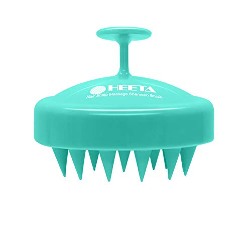 Hair Shampoo Brush, HEETA Scalp Care Hair Brush with Soft Silicone Scalp Mass...