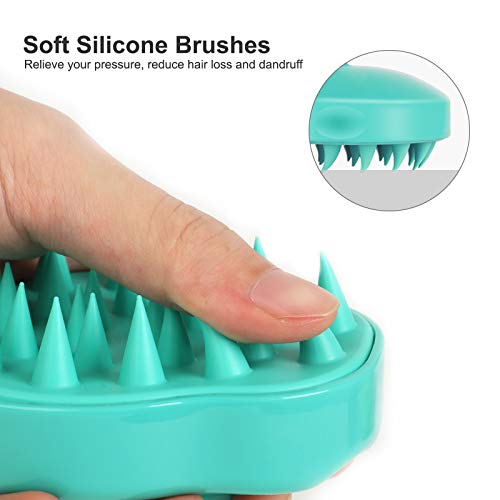 HEETA 2-Pack Hair Scalp Massager Shampoo Brush - Upgraded Hair Scalp Scrubber...