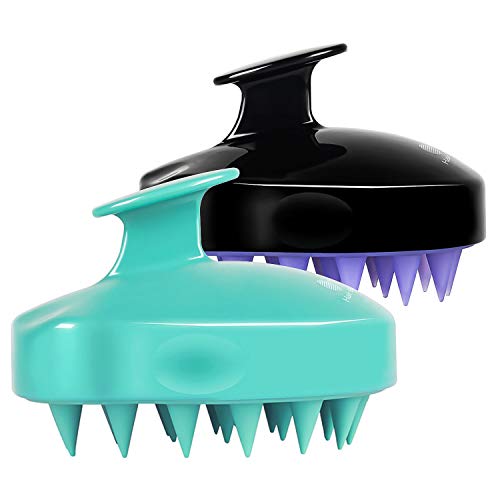 HEETA 2-Pack Hair Scalp Massager Shampoo Brush - Upgraded Hair Scalp Scrubber...