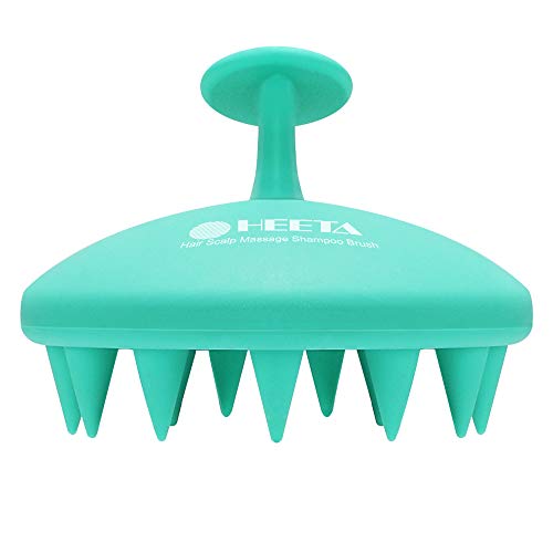 HEETA Hair Scalp Massager Shampoo Brush, Upgraded Full Silicone Integrated De...