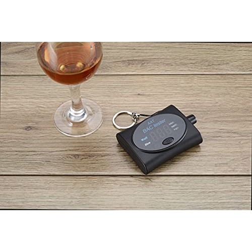 Helalkit Keychain Breathalyzer, Ultra-Portable Pocket Keyring Alcohol Tester ...