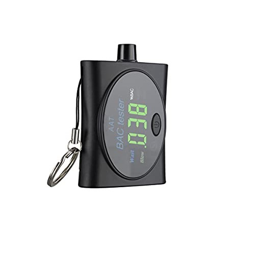 Helalkit Keychain Breathalyzer, Ultra-Portable Pocket Keyring Alcohol Tester ...
