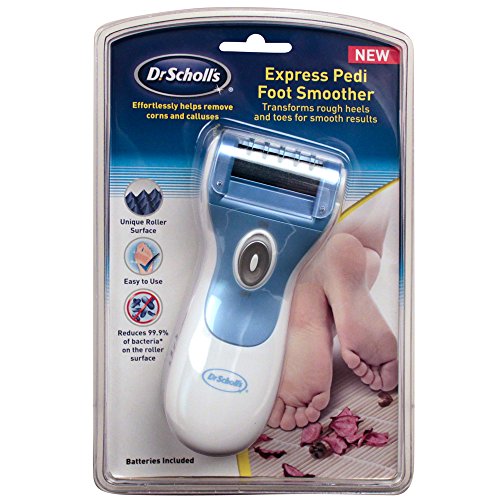 Dr. Scholl's Electronic Pedicure Foot File and Smoother for Everything from C...