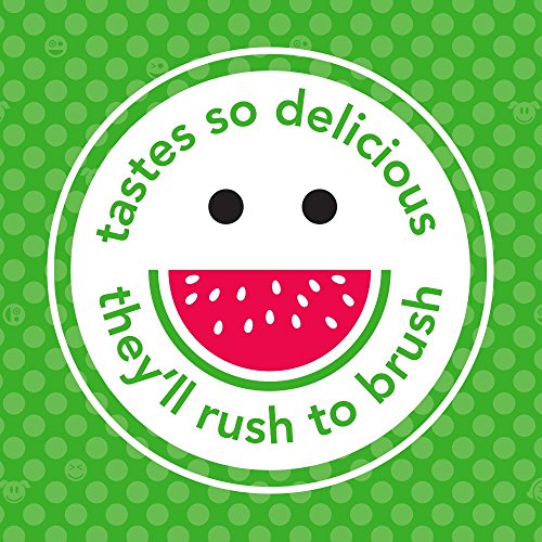 Hello Oral Care Kids Fluoride Free and SLS Free Toothpaste, Natural Watermelo...