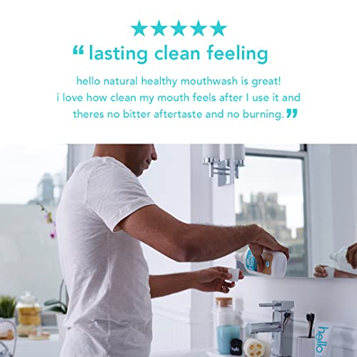 hello Oral Care Naturally Healthy Antigingivitis Fluoride Free and SLS Free M...