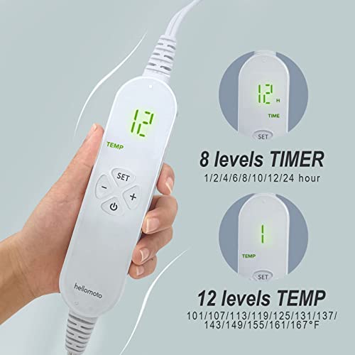 Jade Stone Heating Pad for Back Pain Relief, Weighted Hot Heating Pad, Lager ...