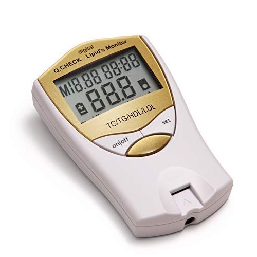 Helse Q.Check Digital Home Cholesterol & Lipid Test Meter, Monitors Total Cho...