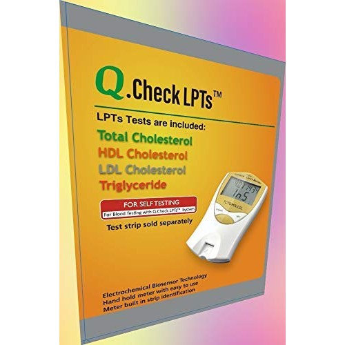 Helse Q.Check Digital Home Cholesterol & Lipid Test Meter, Monitors Total Cho...