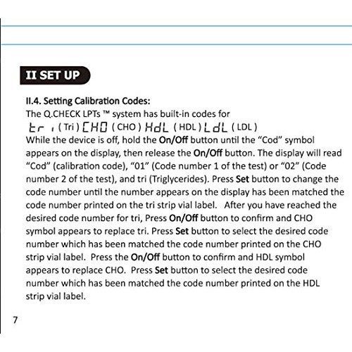 Helse Q.Check Digital Home Cholesterol & Lipid Test Meter, Monitors Total Cho...