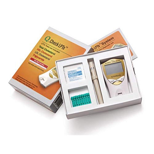 Helse Q.Check Digital Home Cholesterol & Lipid Test Meter, Monitors Total Cho...