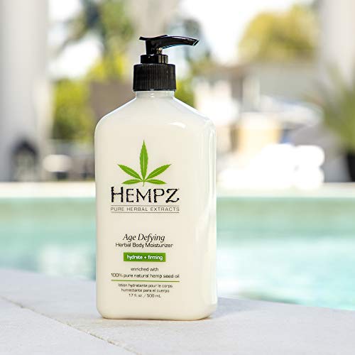 Hempz Body Moisturizer - Daily Herbal Moisturizer, Shea Butter Anti-Aging Bod...