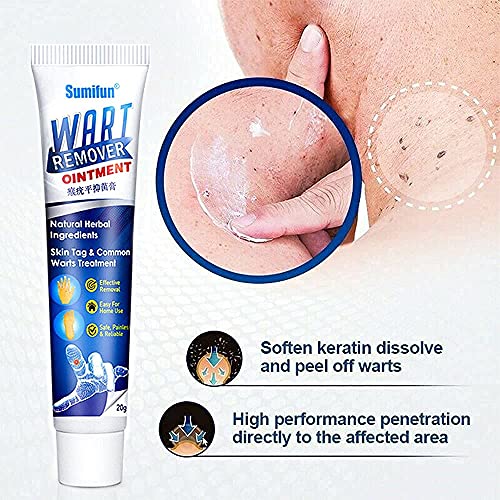 2pcs Wart Remover,Instant Blemish Removal Gel,Skin Tag Removal Cream,for Body...