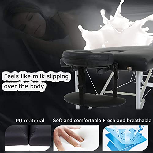 Aluminium Massage Table 73 Inch  Spa Bed Massage Table Cradle Portable Carry ...