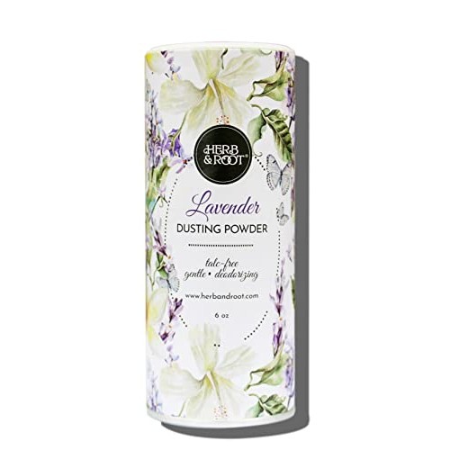 Lavender Perfumed Body Powder or Women or Men, Talc Free, Anti-chafing, Foot ...
