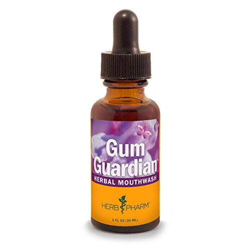 Herb Pharm Gum Guardian Herbal Mouthwash for Healthy Mouth and Gums, Organic,...