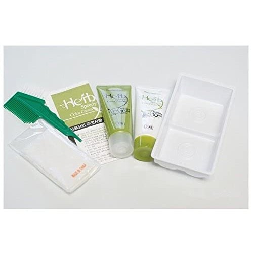 Herb Speedy Permanent Hair Color Dark Brown PPD, Ammonia Free Contains Sun Pr...