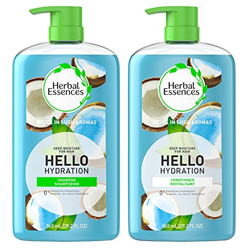 Herbal Essences Moisturizing Shampoo and Conditioner Set, Paraben Free, Hello...