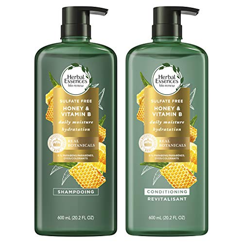 Herbal Essences Shampoo and Conditioner Set, Infused with Real Aloe and Honey...