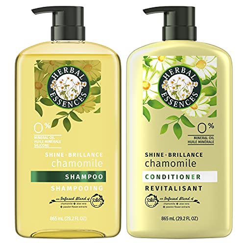 Herbal Essences Shine Collection Shampoo and Conditioner Bundle, with Chamomi...
