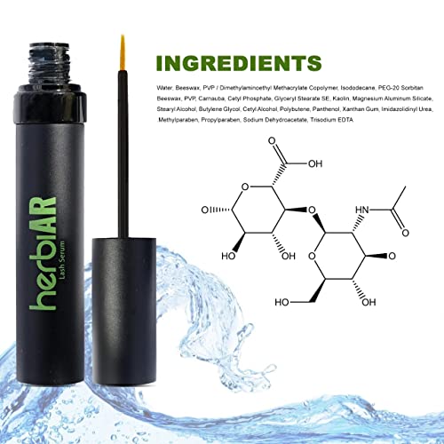 Eyelash Growth Serum For Longer Thicker Lashes and Free Volumizing Mascara Pr...