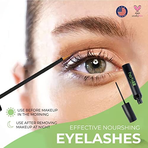 Eyelash Growth Serum For Longer Thicker Lashes and Free Volumizing Mascara Pr...