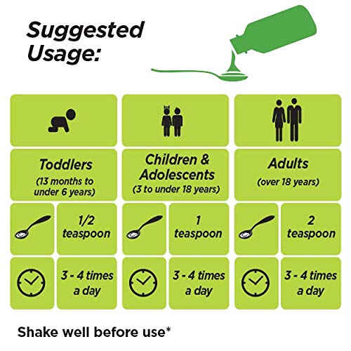 Herbion Naturals, Cough Syrup with El Jarabe Para La Tos Con Miel Naturally T...