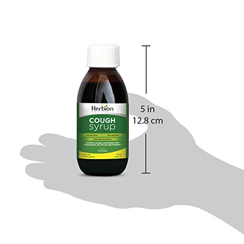 Herbion Naturals, Cough Syrup with El Jarabe Para La Tos Con Miel Naturally T...