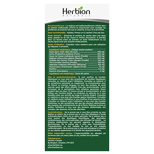 Herbion Naturals Respiratory Care Granules, 10 Count