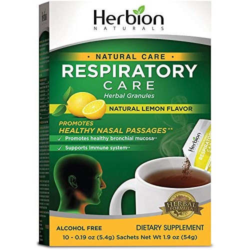 Herbion Naturals Respiratory Care (Pack of 2 Lemon)