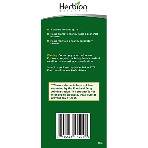 Herbion Naturals Respiratory Care (Pack of 2 Lemon)