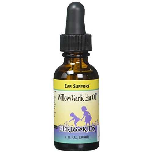 Herbs for Kids Willow/Garlic Ear Oil, Unscented (Btl-Glass) | 1oz
