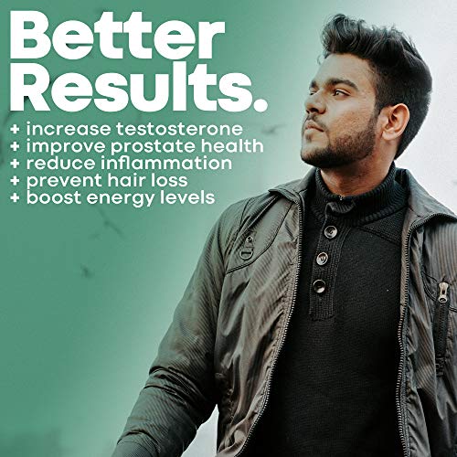 Prostate Support Supplement for Men's Health with Saw Palmetto Beta Sitostero...