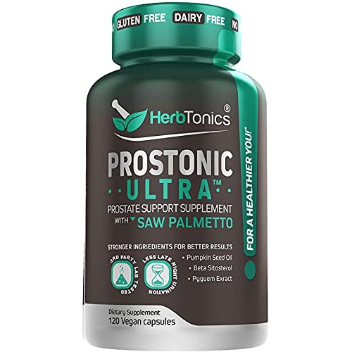 Prostate Support Supplement for Men's Health with Saw Palmetto Beta Sitostero...