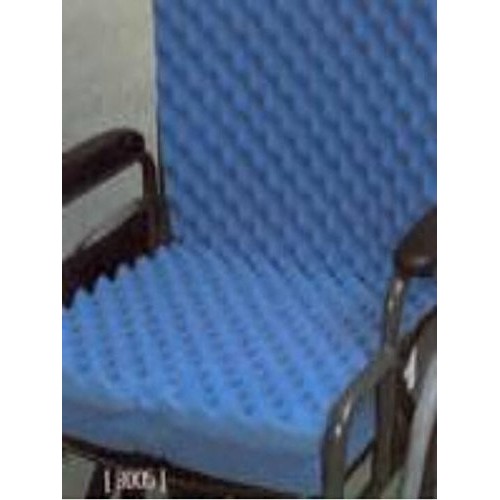 Hermell Products Egg Crate Wheelchair Full Cushion, 3" deep