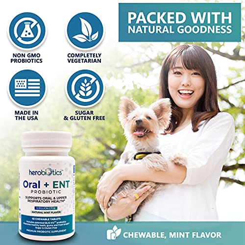 Oral Probiotics for Bad Breath, Gingivitis, Strep Throat, Tonsil Stones, Gums...