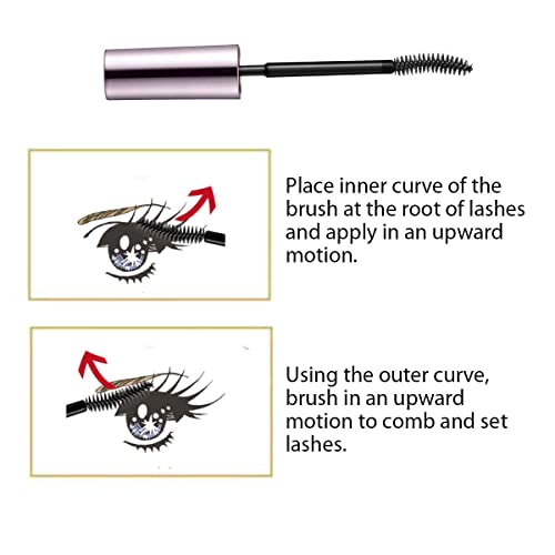 HEROINE MAKE Long and Curl Mascara Super WP 01 Jet Black (1 Pack)
