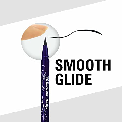 KISSME HEROINE MAKE Smooth Liquid Eyeliner Super Keep 01 Jet Black