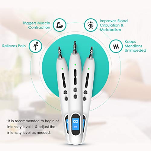 Electronic Acupuncture Pen Pain Relief Therapy Meridian Pen Electric Meridian...