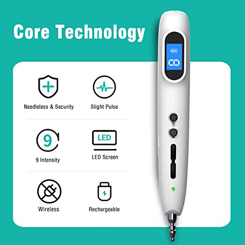 Electronic Acupuncture Pen Pain Relief Therapy Meridian Pen Electric Meridian...