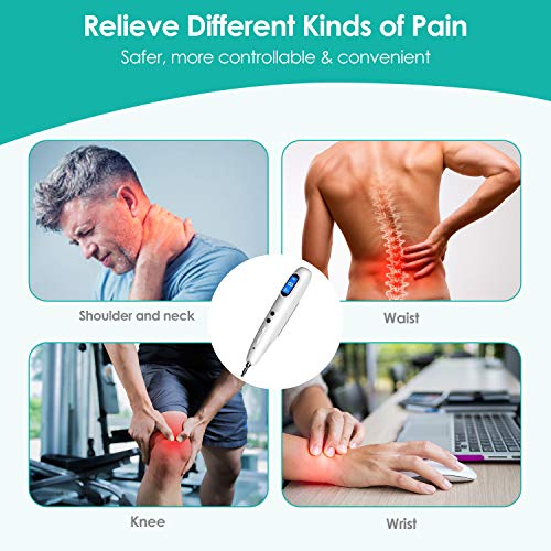 Electronic Acupuncture Pen Pain Relief Therapy Meridian Pen Electric Meridian...