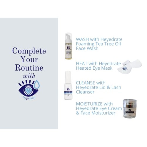 Foaming Tea Tree Face Wash and Eyelid Cleanser for Women - Made With Organic ...