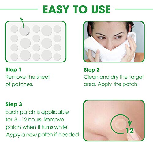 TUHIMO Skin Tag Remover Patches, Acne Remover for Medium to Large Skin Tags, ...
