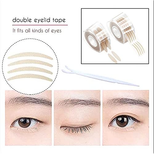 1200pcs by a Box Makeup Breathable Eyelid Tape Big Eye Decoration Invisible D...