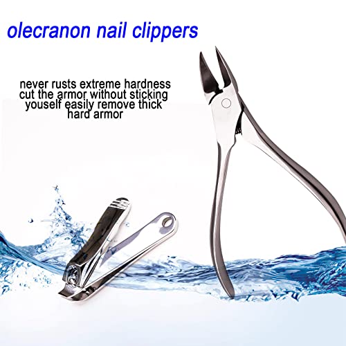 Manicure Set Nail Clippers Pedicure Kit -8 Pieces Stainless Steel Personal ca...