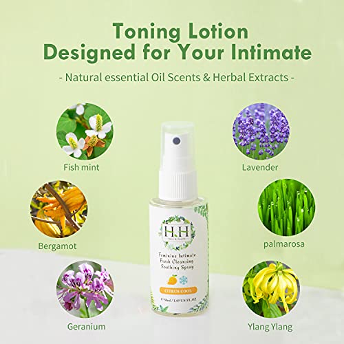 Feminine Vaginial Deodorant Spray - Women Vaginal Health Natural Essential Oi...