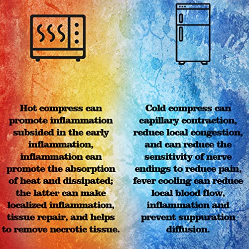 Ice Bag, Hot and Cold Therapies, Ice Pack for Injuries, Reusable Ice Bag, Hea...